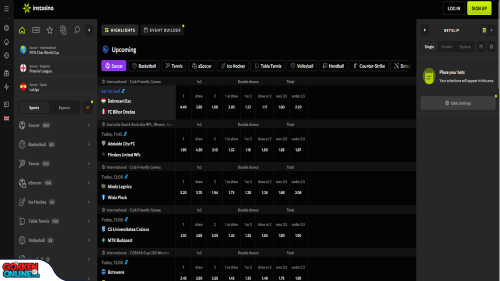 Instasino Casino sport