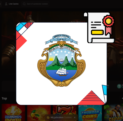 LegionBet Casino Licenties