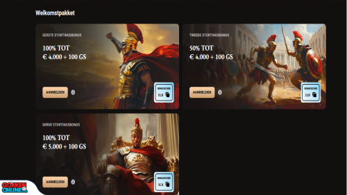 LegionBet Casino bonus