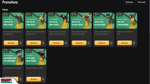 PlayMegawin Casino bonus
