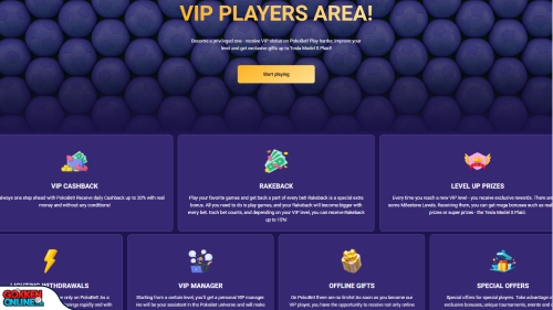 Pokobet Casino vip programma