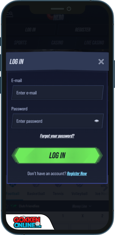 VegasHero Casino Inloggen