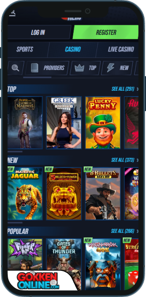 VegasHero Casino Mobiele app