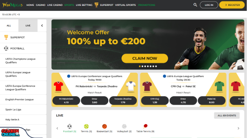 Winmega Casino sport
