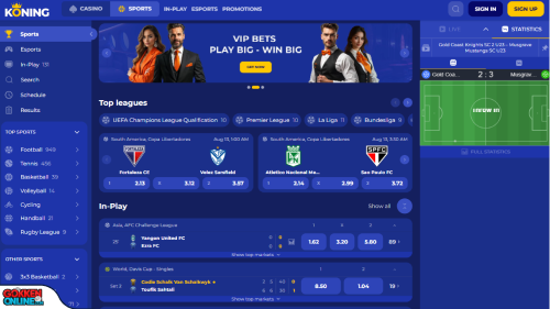 Koning Casino sport