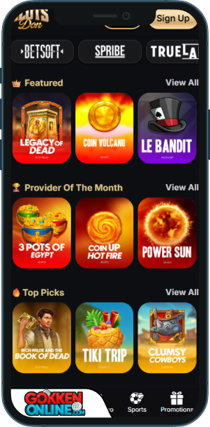 Slots Don Casino Mobiele app