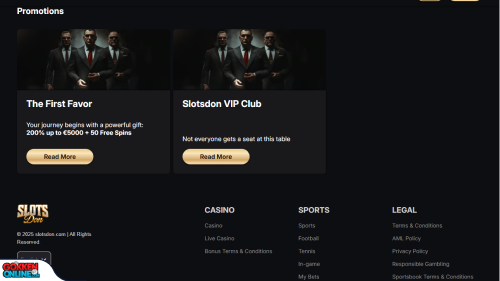 Slots Don Casino bonus