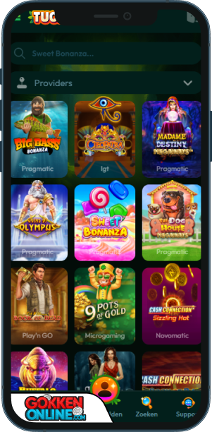 Tucan Casino Mobiele app
