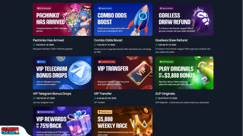 2UP.io Casino bonus