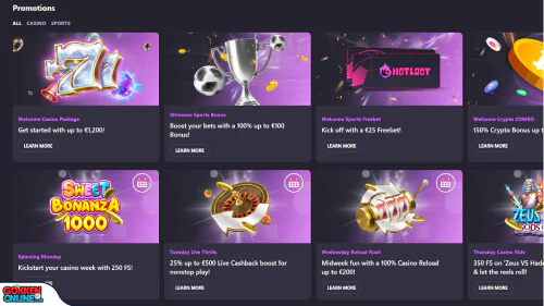 Hotloot Casino bonus
