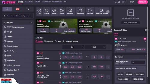 Hotloot Casino sport