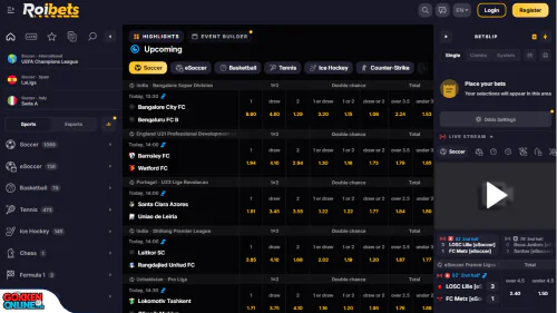 RoiBets Casino sport