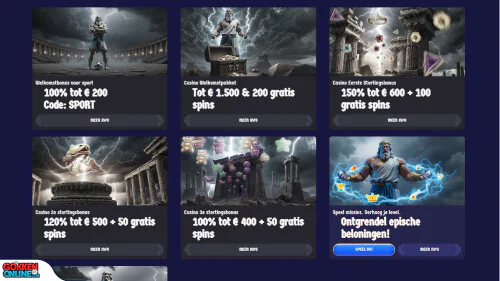 ZeusWin Casino bonus