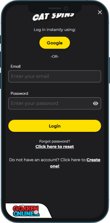 CatSpins Casino Inloggen