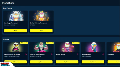 Fanobet Casino bonus