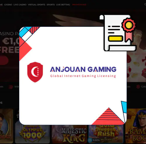 God of Casino Casino Licenties
