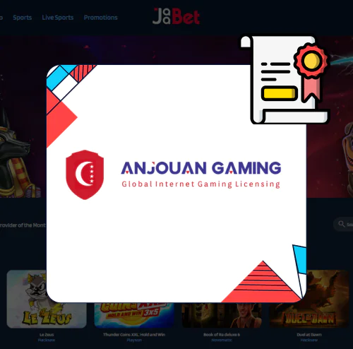 JaaBet Casino Licenties