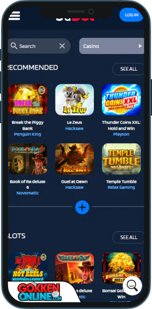 JaaBet Casino Mobiele app