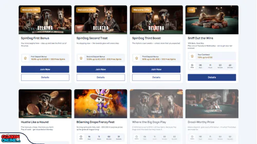 SpinDog Casino bonus