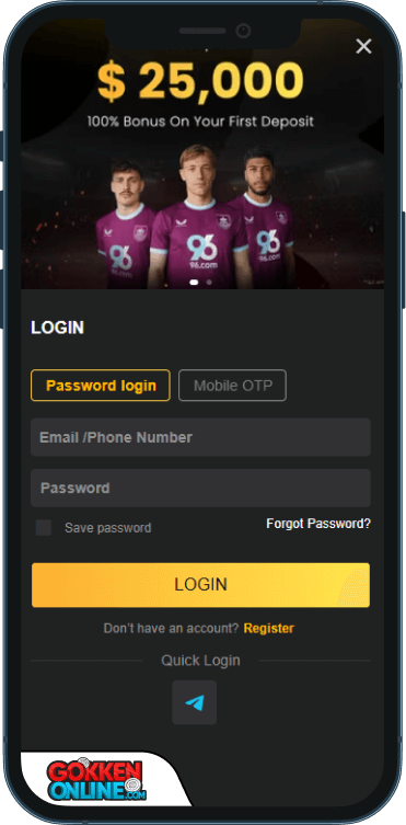 96.com Casino Inloggen