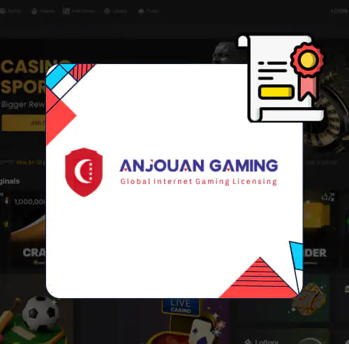 96.com Casino Licenties