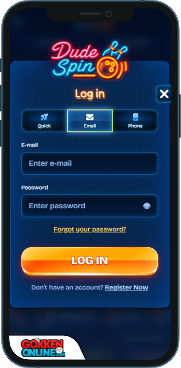 DudeSpin Casino Inloggen