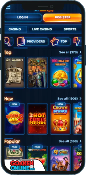 DudeSpin Casino Mobiele app