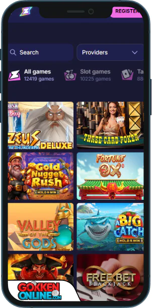 Rizzio Casino Mobiele app