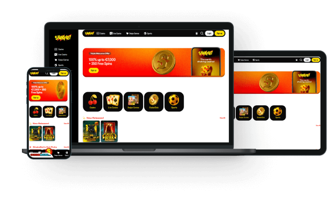 ShakeBet Casino Beoordeling