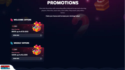 Gambiva Casino bonus