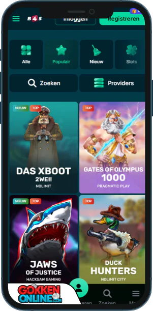 Bet4Star Casino Mobiele app