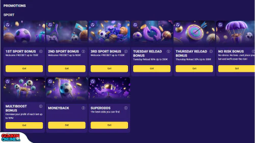 VibroBet Casino bonus