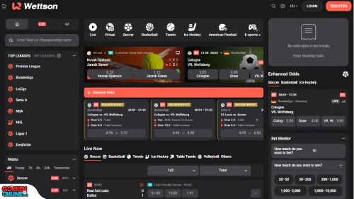 Wettson Casino sport