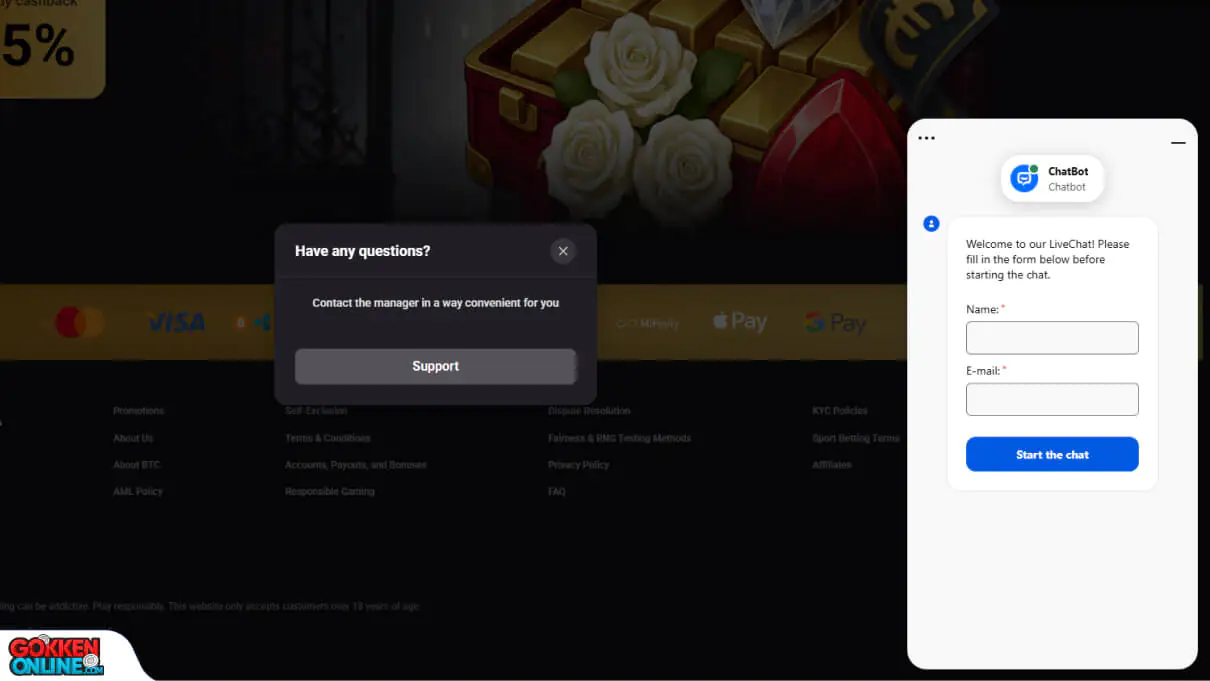 Winzoria Casino Klantenservice