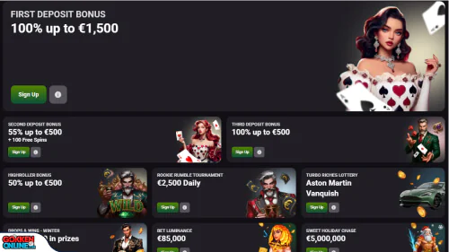 Winzoria Casino bonus