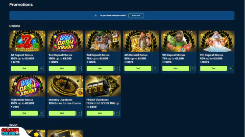 Grams.bet Casino bonus