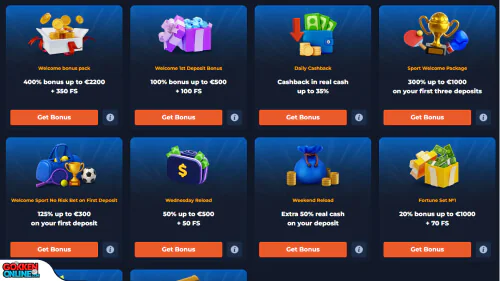 Velwins Casino bonus